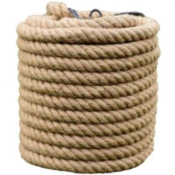 26mm Handmade Retro Hemp Rope for DIY Vintage Decorations - Bar and Restaurant Decor