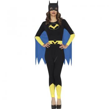 Guirca Disfraz de Superheroína Murciélago para mujer