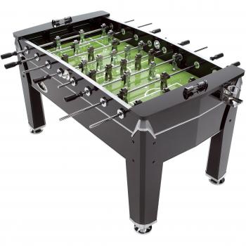 Mightymast Leisure 5ft VIPER Professional Table Football Foosball - Black & Chrome