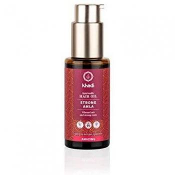 Khadi Stærk Amla Hårolie, 50 ml - Ayurvedisk styrkende og glansgivende olie