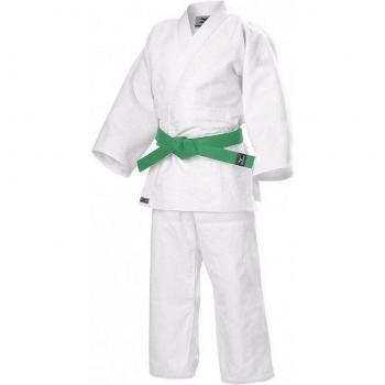 Kimono de Judo Mizuno Hayato 550g Adulto Branco 100% Algodão