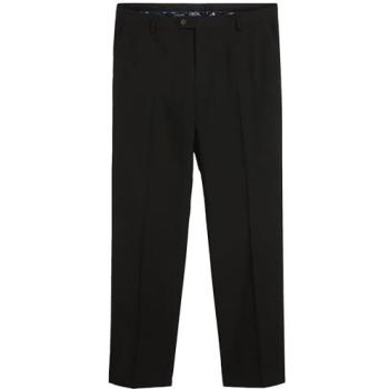 Schwarze Tailored Fit Anzughose für Herren