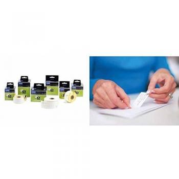 DYMO Lot de 2 Rouleaux d'Étiquettes Adresse Adhésives Permanentes, Blanc, 260 Étiquettes par Rouleau, 36x89mm (S0722400)