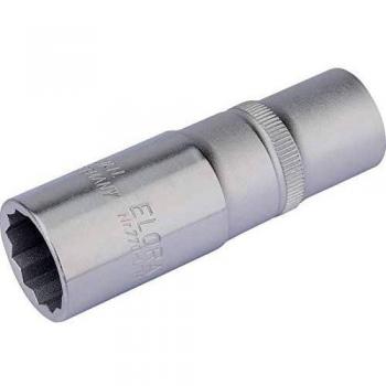 Draper 25119 Elora Deep Bi-Hexagon Socket, 1/2 Square Drive, 19mm, Blue