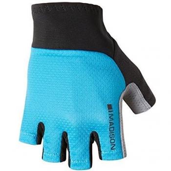 Madison RoadRace men's mitts, blue curaco large
