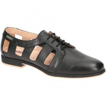 Pikolinos W9V-4762BG Black, Stringata Classica Donna, Nero