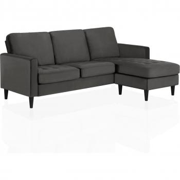 CL Strummer Reversible Sectional Sofa - Grey