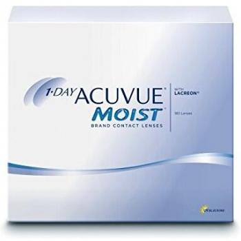 Acuvue 1-Day Moist Tageslinsen weich, 180 Stück / BC 8.5 mm / DIA 14.2 / -3.5 Dioptrien