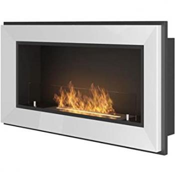 Chimenea de Bioetanol Empotrada Rame 900 con Cristal - Varios Colores disponibles