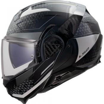 Casco Modular LS2 FF910 Advant II Astral Negro Gris Talla M