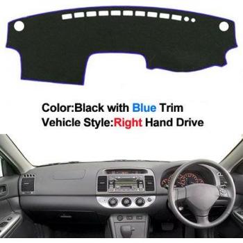 Tapis de tableau de bord pour Toyota Camry XV30 2002-2006, couverture anti-soleil et protection intérieure