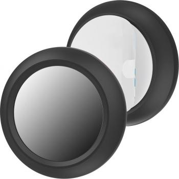 Apple Airtags Silicone Anti-Lost Protective Case with Adhesive Back Mount