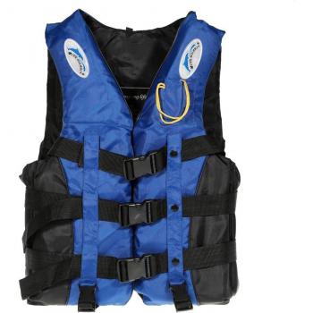 Adjustable Strap Safety Life Jacket Vest with Whistle for Adults L-2XL