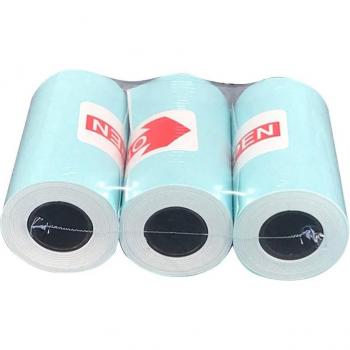 Durable Sticker Paper Set for Mini Pocket Photo Printers - 3 Rolls of Receipt and Photo Paper