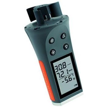 Skywatch JDC Meteos Anemometer - Grey and Orange Wind Meter, Unisex 65 x 155 mm