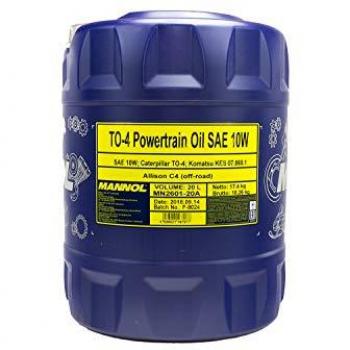 MANNOL TO-4 Getriebeöl SAE 10W für Traktoren und Baumaschinen 20L