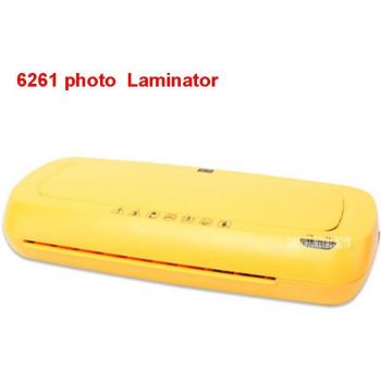CP6261 A4 Thermal/Cold Photo Laminator Machine - 250mm Glue Speed, 3-5min Warm-Up Time, 220-240V