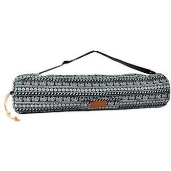 #DoYourYoga Yogabag »Vikram« / Yoga mat bag made of high-class Canvas yogamats / pilatesmats up to 186 x 63 x 0,6 cm, Elefanten