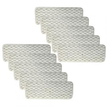Panni di Pulizia 10 Pezzi Compatibili con Vileda Easy Twist Lavapavimenti, 25 x 13 x 2 cm - Vhbw
