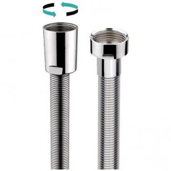 Flexible de douche Spring Line 200 cm Ø 13 AISI 304 anti-torsion cap lisse