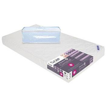 TINEO Lot de 2 Matelas 60x120 Climatisé et Nomade