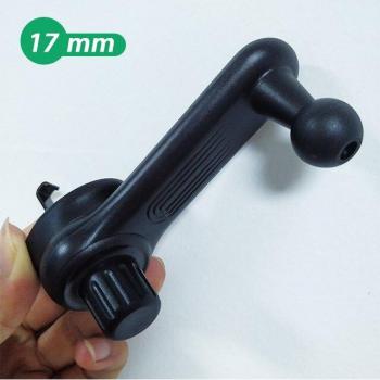 Car Phone Holder Extension Arm with Air Vent Clip - Adjustable 13mm, 15mm, 17mm Ball Head Mount