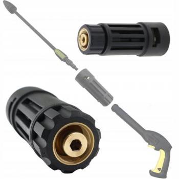 Adattatore Per Idropulitrice Kärcher M22 A Baionetta K – Pressione Max 160 Bar, Temperatura Max 60°C, Alta Qualità