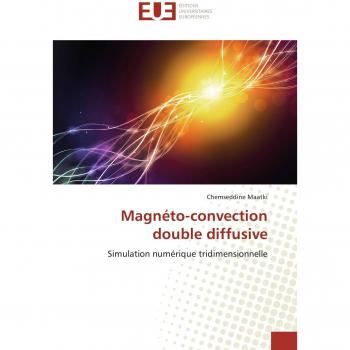 Magnéto-convection double diffusive: Simulation numérique tridimensionnelle