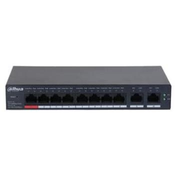 Dahua 8-Port PoE Switch CS4010-8ET2GT-110 - Netzwerk-Switch mit 10 Ports und einfacher Verwaltung