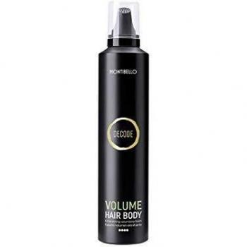 Espuma Fijadora Montibello Decode Volume Hair Body 300ml - Extra Forte para Volume