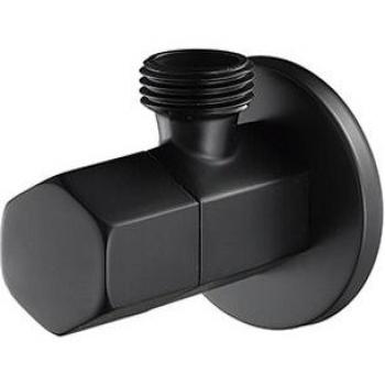 GAPPO Black Brass Angle Valve Bathroom Filling Valve for Toilet Sink Accessories