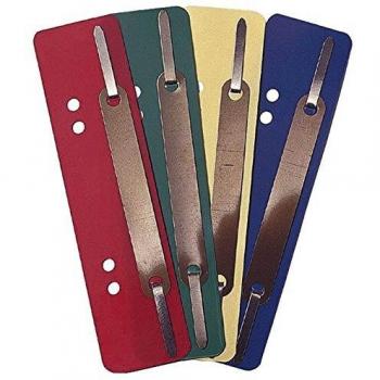Q-Connect 1012500510 Heftstreifen und Aktenbinder PP 34x150mm 25 stück hellblau