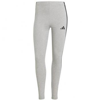Leggings Femme adidas Essentials 3-Stripes Gris/Noir
