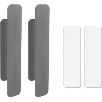 2pcs Self-Adhesive Multi-Purpose Rectangular Handle for Glass Doors and Windows