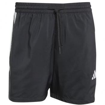 Pantalones Cortos Adidas Essentials 3 Rayas Chelsea 5 Pulgadas Negro / Blanco XL