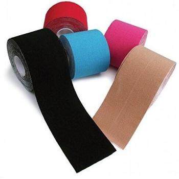 Ultimate Performance Kinesiology Tape Roll Joint and Muscle Support, Black, One Size