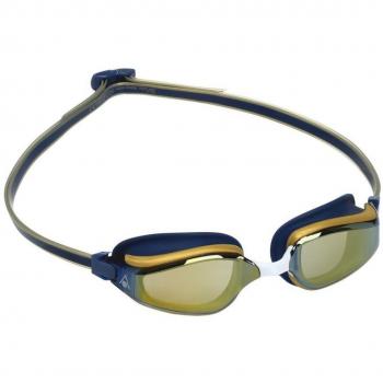 Lunettes de Natation Aquasphere Fastlane A1 Bleu Jaune Transparentes Unisexe