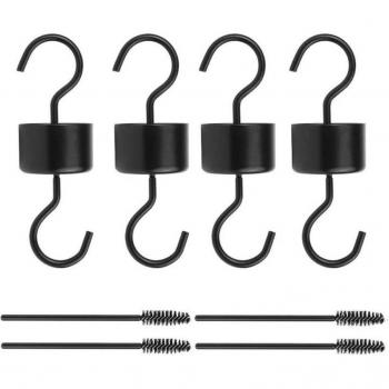 Multifunctional Hummingbird Feeder Accessory Set with Iron Hook, Cleaning Brush, and Ant Moat