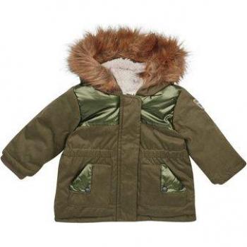 Parka Infantil Ikks XV42010 Kaki para Meninas