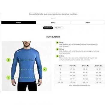 Joma Brama Classic Thermo-T-Shirt, Herren, Herren, 101650.200, weiß, 6XS-5XS