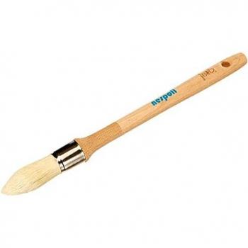NESPOLI 1740421 Brosse A RECHAMPIR Laser Touch Toutes PEINTURES Taille 21 MM, Marron