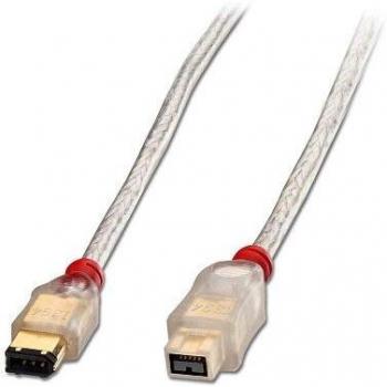 LINDY 1m Premium FireWire 800 Cable - 6 Pin Male to 9 Pin Bilingual Male