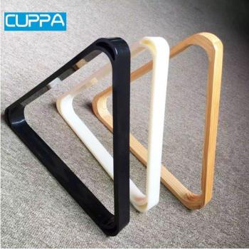 Cuppa biljartballen rek van natuurlijk hout en hard plastic, 57cm/52cm, set van 3 opties