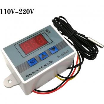 XH-W3002 Digital LED Thermostat Temperature Controller AC/DC 110V-220V/12V-24V