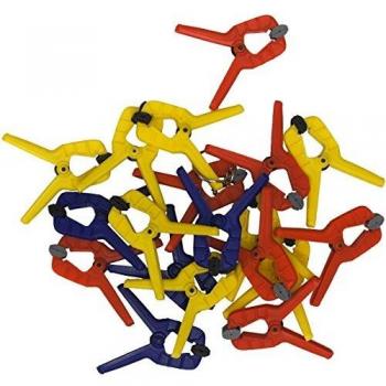 Connex Mini-Federklemmen Set 25 mm - 20 Stuks