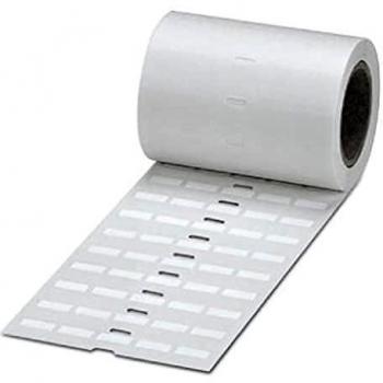 Removable White Labeling Material 15x15mm EML-RM (15X6)R