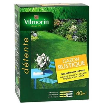 Vilmorin 4470053 Gazon Rustique Boîte de 1 kg