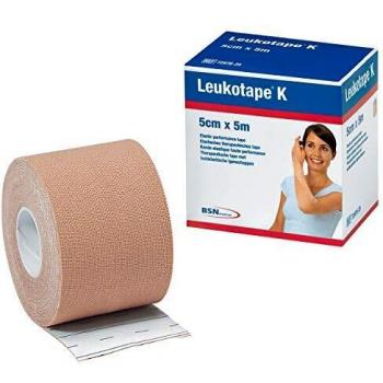 Banda Adesiva Neuromuscular Leukotape K 5 cm x 5 m Cor Beige