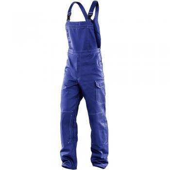 KÜBLER Workwear KÜBLER ORGANIQ Arbeits-Latzhose Kornblumenblau
