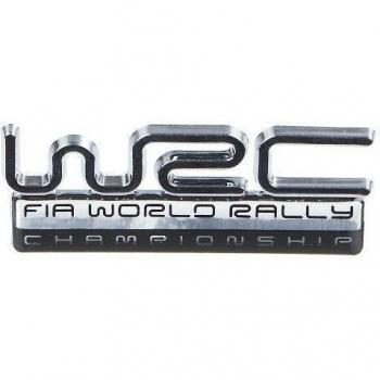 WRC - Kaufmann Neuheiten WR-KFZ-342 - Minilogotipo de WRC, color cromo